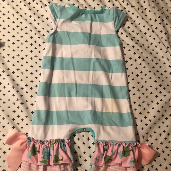 Pretty baby Romper with bows - Picture 4 of 7